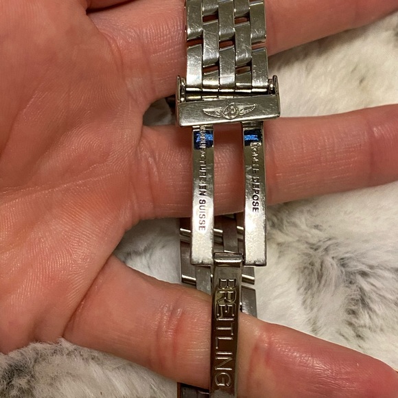 Authentic 32mm Breitling Galactic watch - Picture 9 of 13